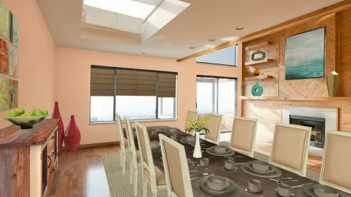 Modern Aztec Dining room 
