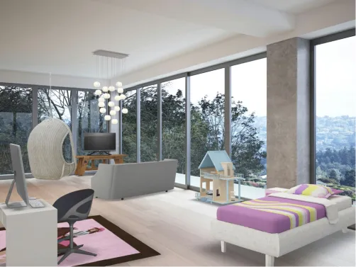 A girls dream bedroom