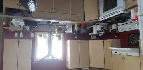 Kitchen upside down