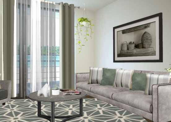 Living room 🏠 Design Rendering