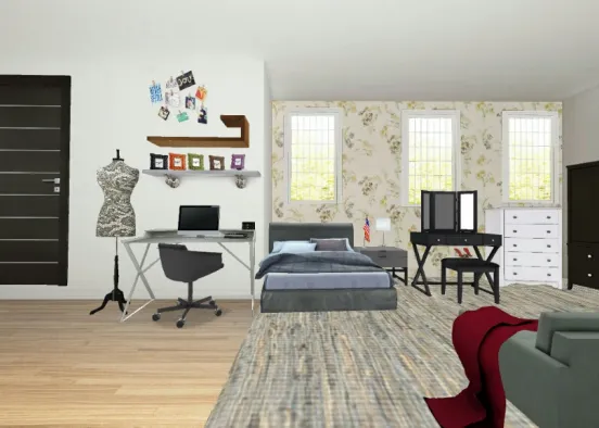 Mi dormitorio Design Rendering