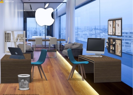 Oficina de Apple Design Rendering