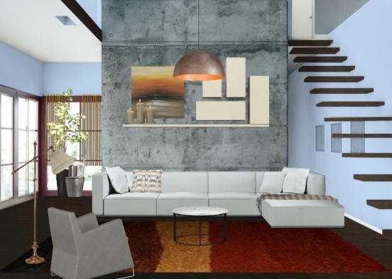 First living room Design Rendering