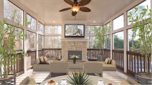 breakfast at the porch🥞☕️