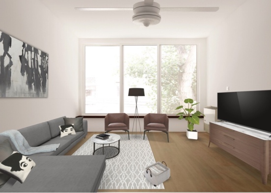 apartment room Design Rendering
