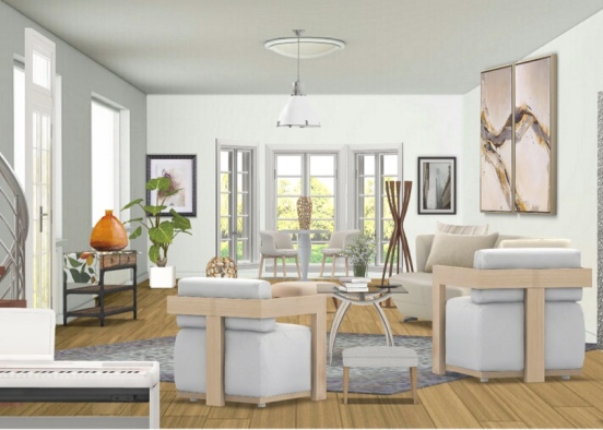Living room ❤️❤️ Design Rendering
