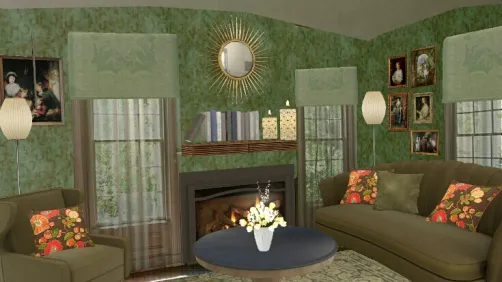 Old fashion living room