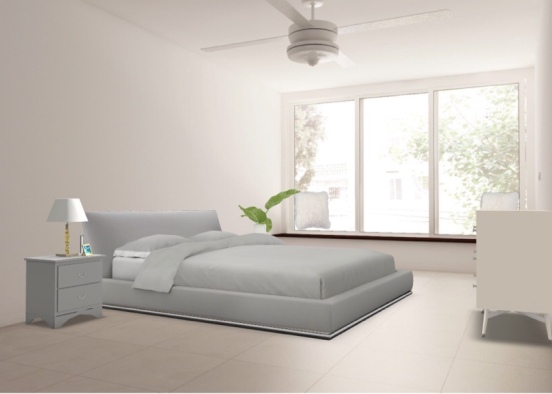 Basic bedroom Design Design Rendering