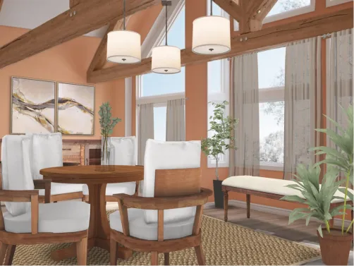 country dining room 