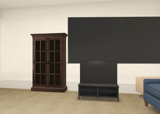 Living room (2) Design Rendering