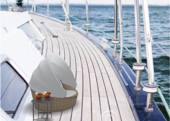 Yacht Design Rendering