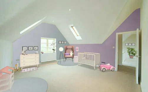 Babyzimmer für Prinzessinnen