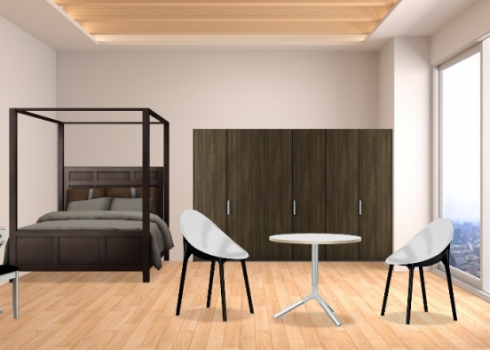Comfy Bedroom! Design Rendering