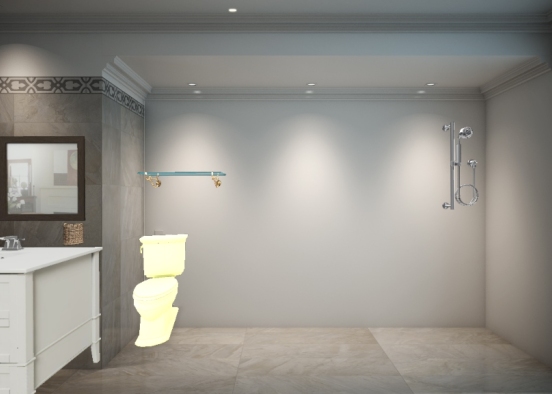 Bathrooms Design Rendering