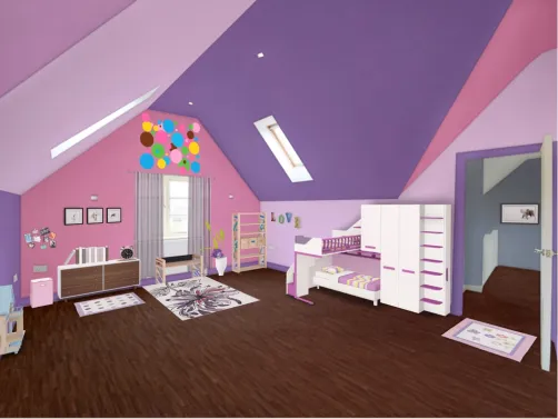 Twin Girls Bedroom