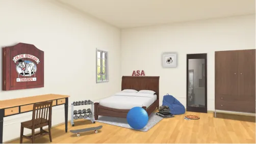 The Asa Bedroom 