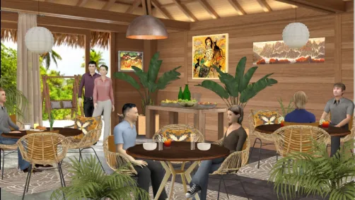 Restaurante tropical