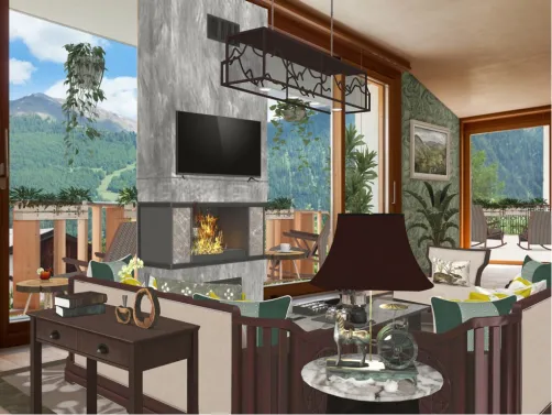 Mountain lodge