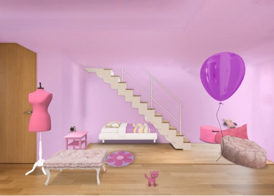 Princess pink Design Rendering