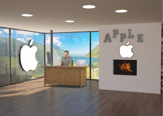mr. Bruce’s Apple office Design Rendering