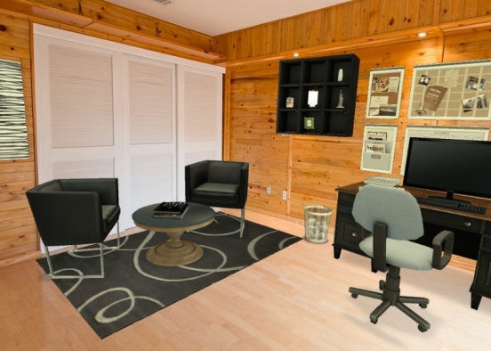Ab office ( apartment Design Rendering