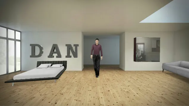 Dan's bedroom