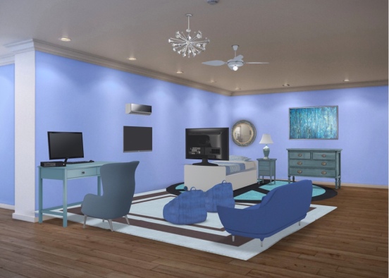 A boy’s dream bedroom! Design Rendering