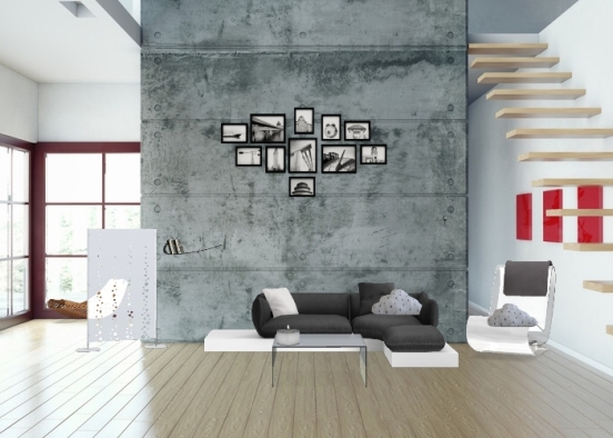 Kaes home living room  Design Rendering