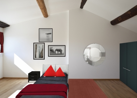 Wanda Maximoffs Room Design Rendering