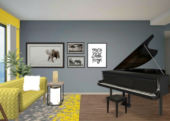 Piano room x Design Rendering