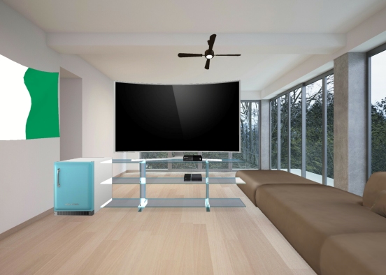 Nigirn living room Design Rendering