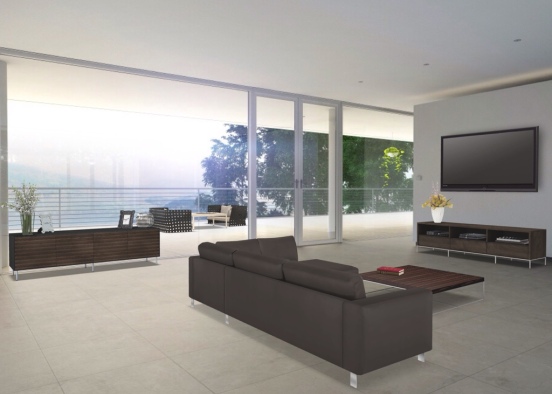 Living Room! Design Rendering