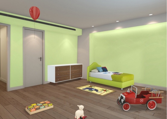 toddler room Design Rendering