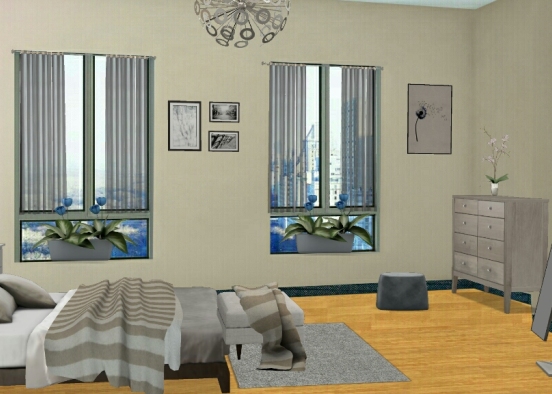 Dormitorio joya Design Rendering