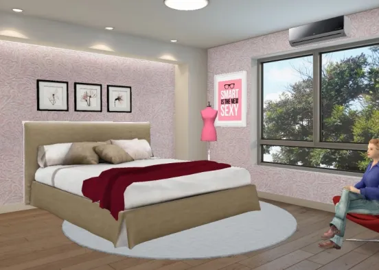 Quarto Rosa Design Rendering