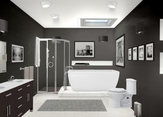 Bathroom Concept Design Rendering