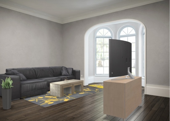 summer’s living room Design Rendering