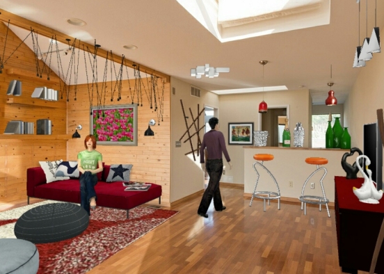 room to relax Design Rendering