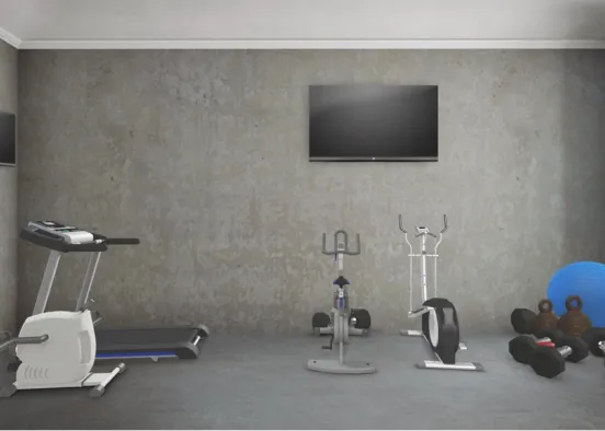 Your personal gym  Design Rendering