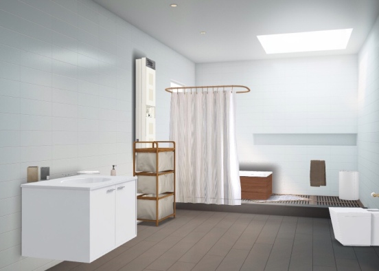 salle de bain de rêve  Design Rendering