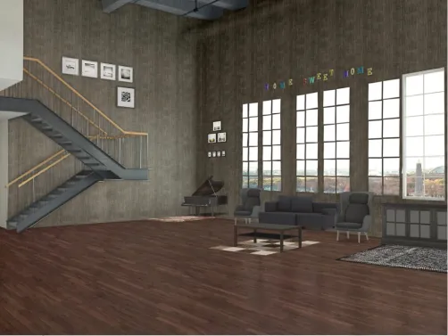 Large Beach House Living Room