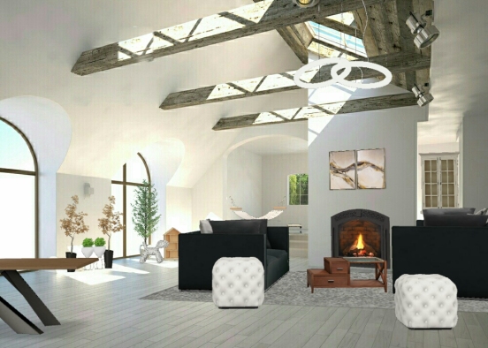Dream living room #1 Design Rendering