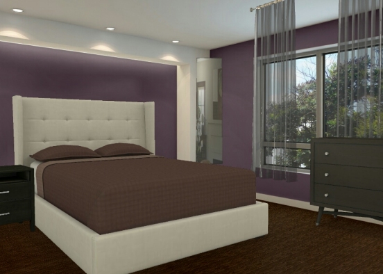 Guest bedroom Design Rendering