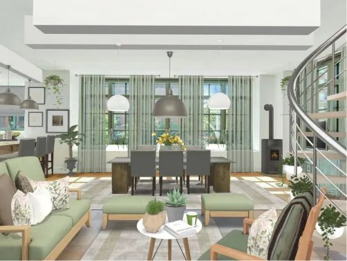 Lime  Green  Room