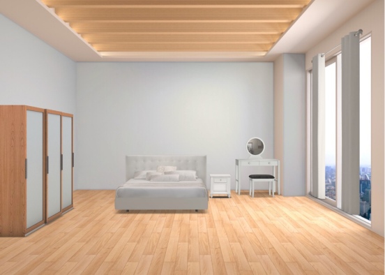 guest bedroom Design Rendering