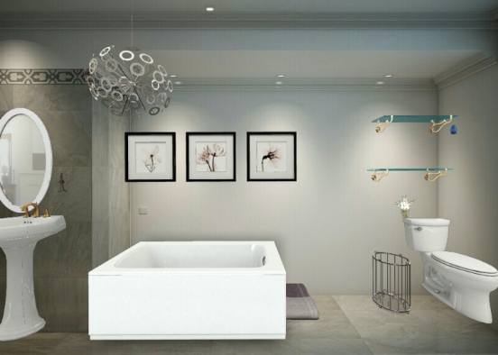 Cuarto de baño Design Rendering