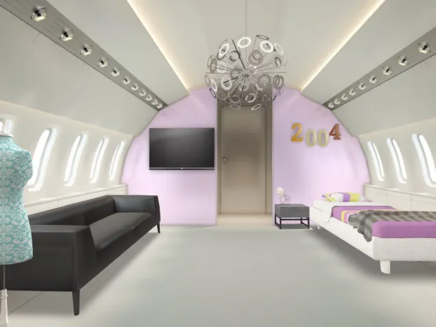 private jet bedroom