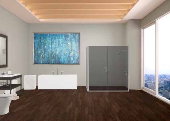 bathroom 😋 Design Rendering