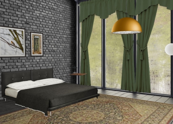 Dormitor Design Rendering