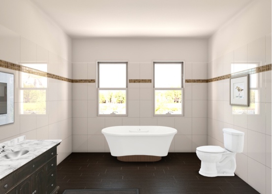 J’s luxury bathroom Design Rendering